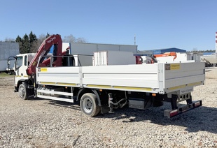 JAC N120L КМУ NR816-2S (5,3т) БОРТ 6,3×2,55×0,6м